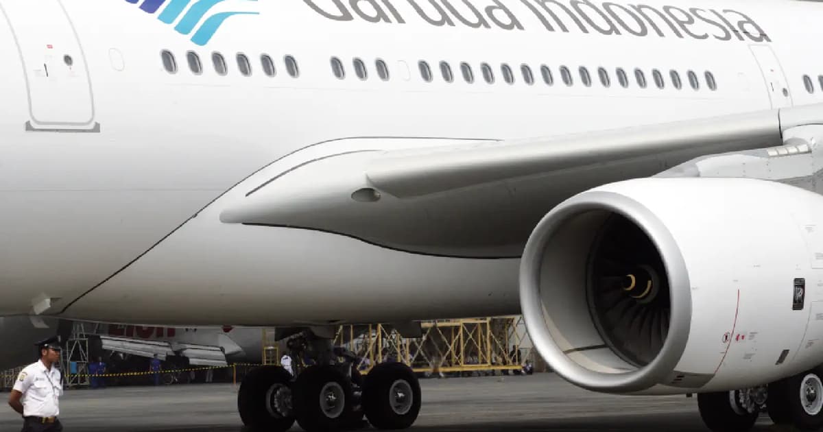 Pesawat Garuda dengan 149 penumpang mendarat selamat di Makassar