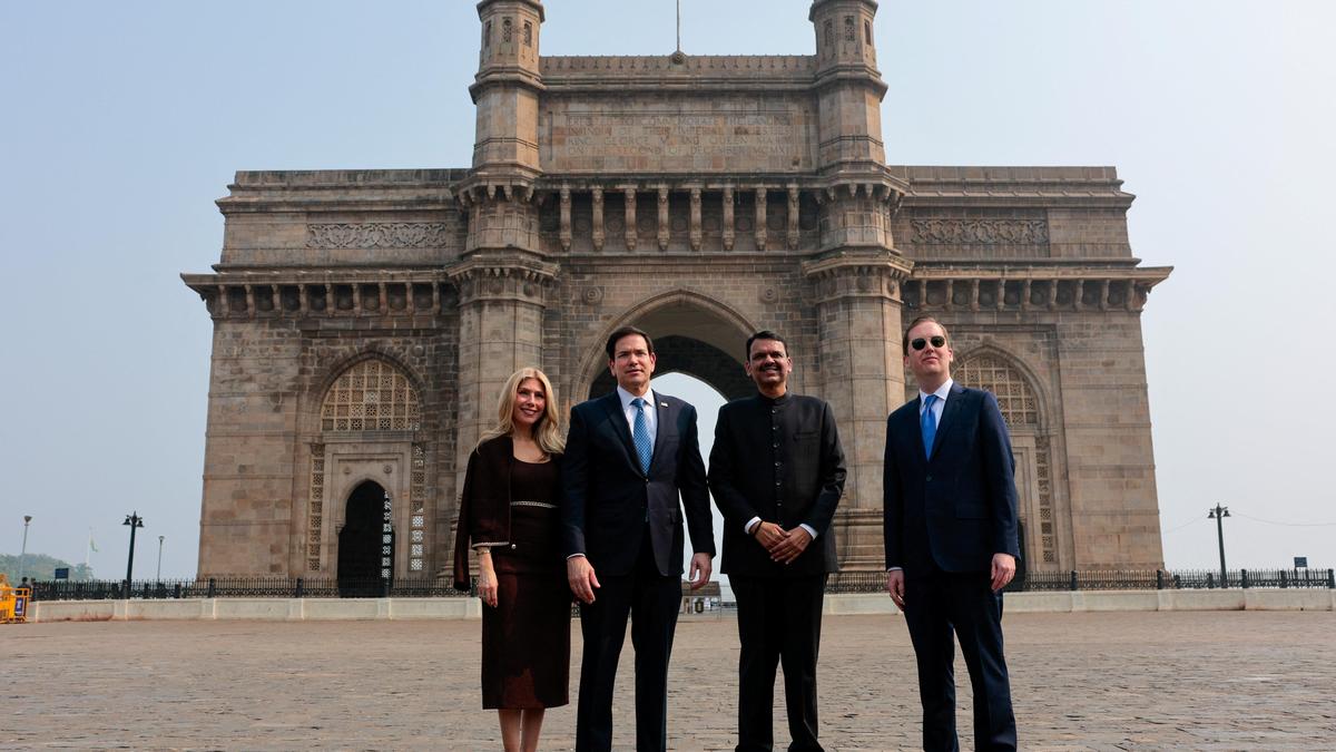 US Secretary of State Rubio arrives in Mumbai for bilateral talks