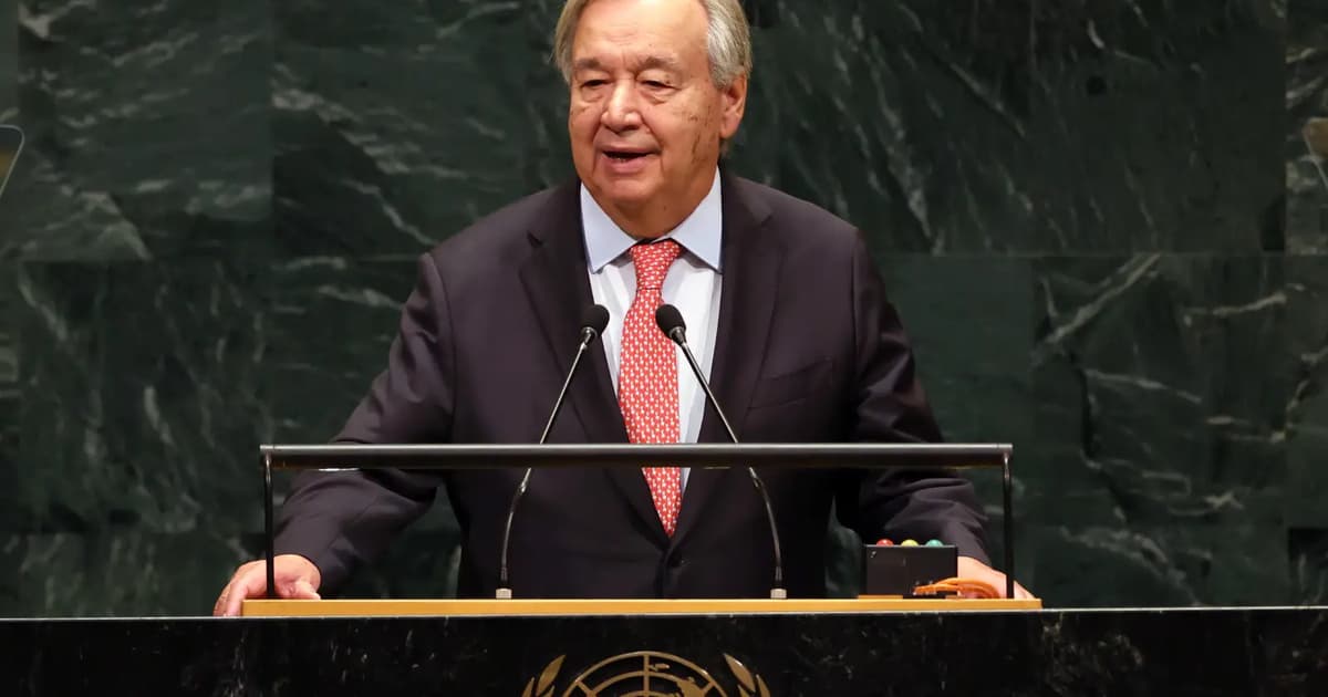 Guterres urges nations to strengthen climate pledges before stepping down
