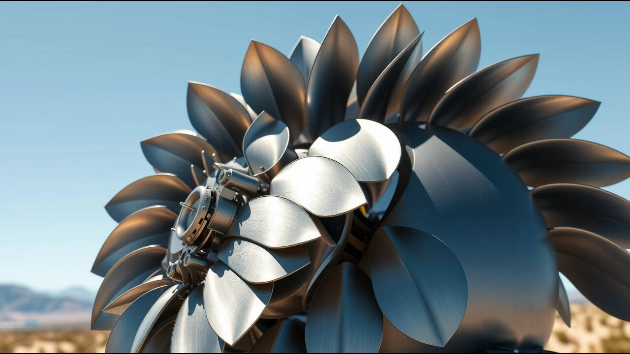 Biomimetic cooling system inspired by sunflowers shows superior efficiency gains