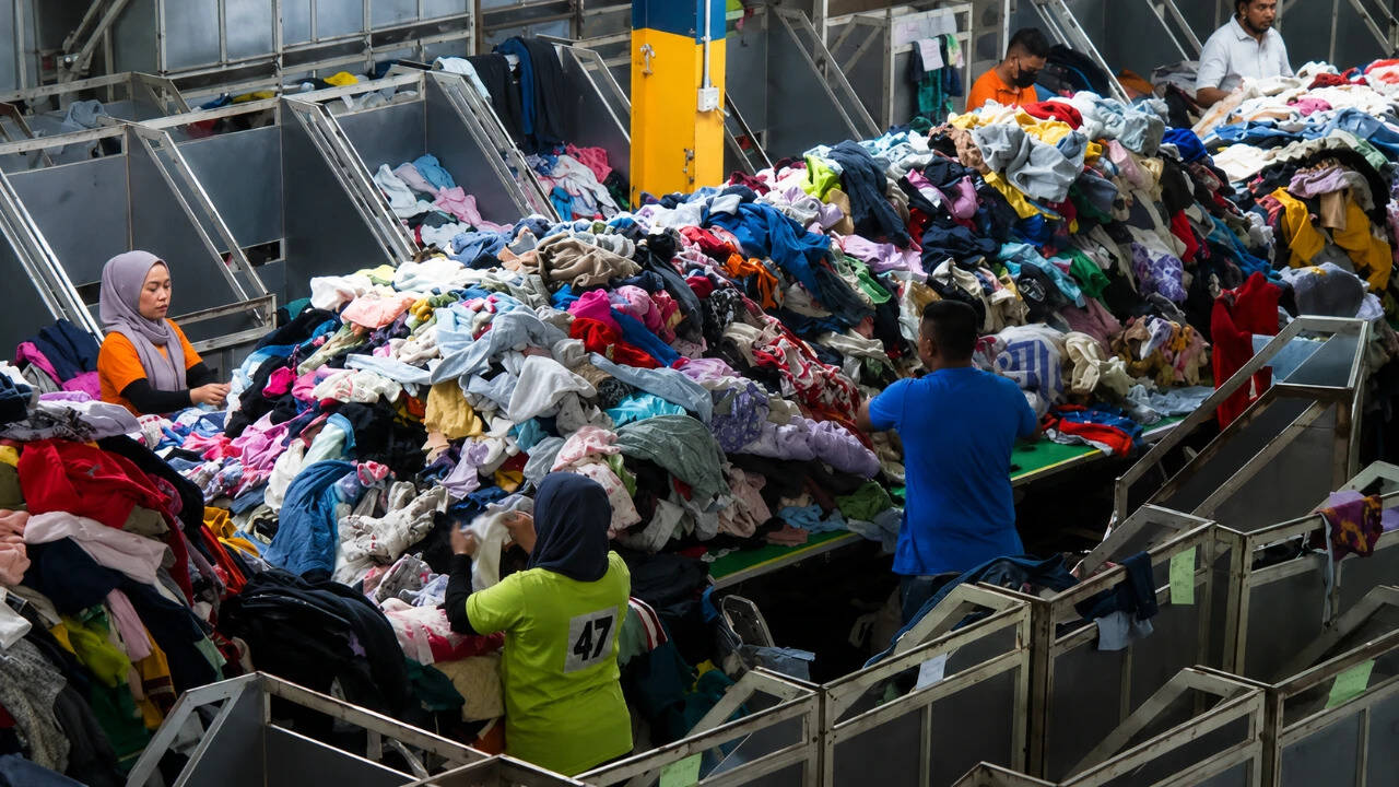 Singapore ships 70 tonnes of unwanted textiles weekly to Malaysia