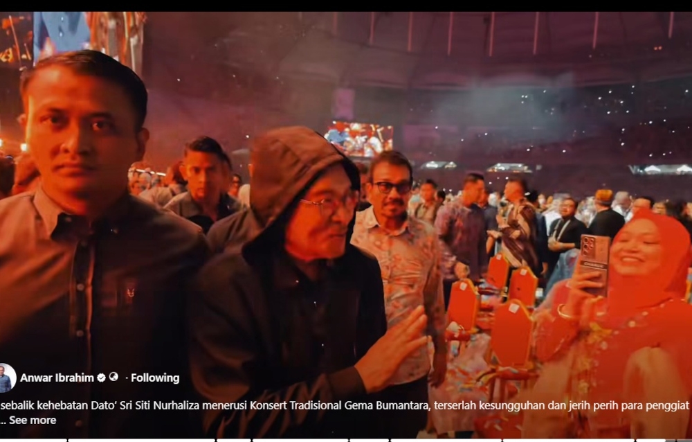 Anwar hadir konsert Siti Nurhaliza atas jemputan peribadi, puji warisan budaya