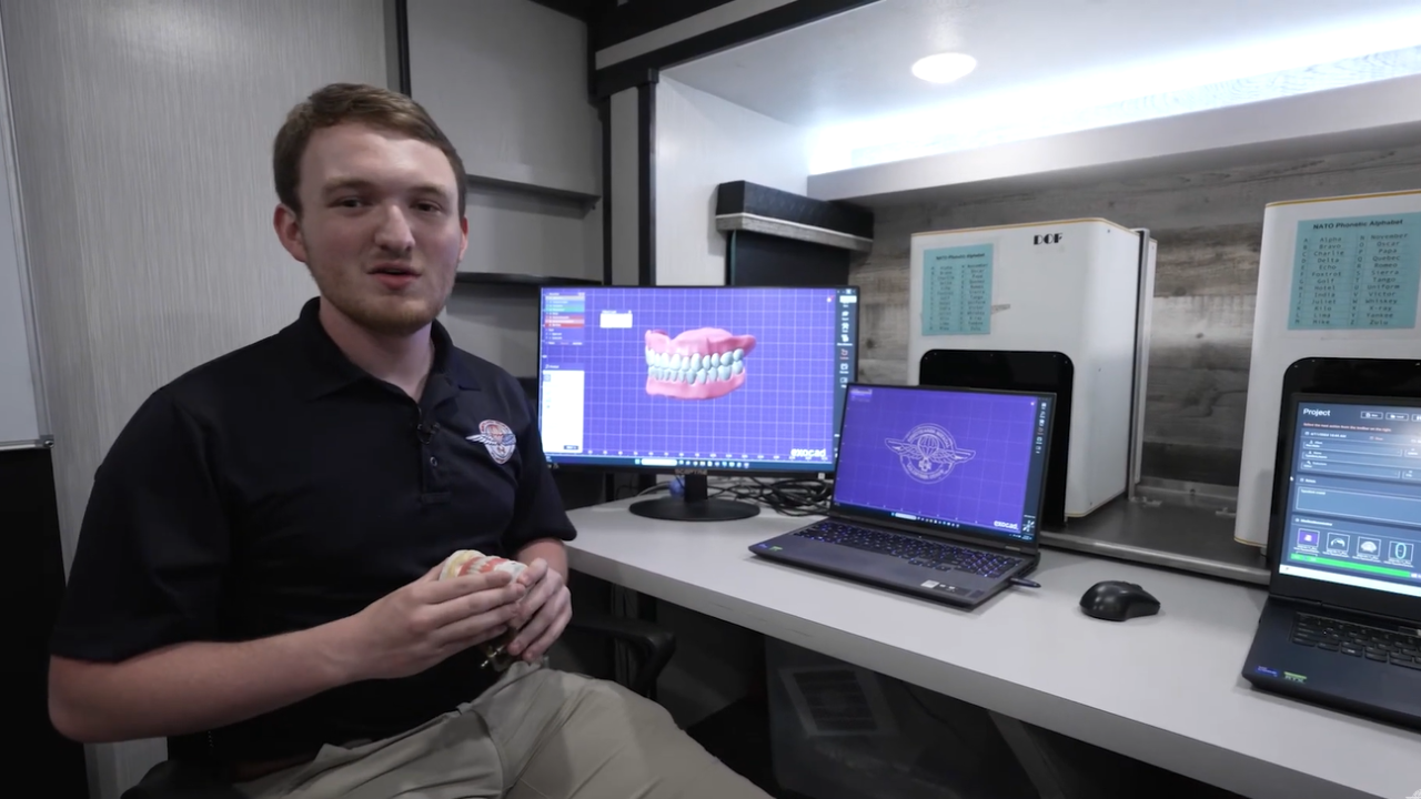 Tennessee engineer leverages 3D printing to provide free dentures to underserved Americans