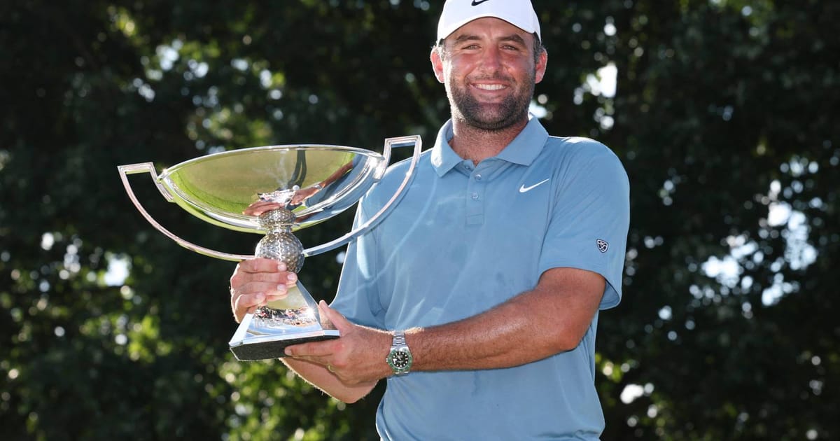 Scheffler Terkemuka Juara PGA Tour Championship Dengan Serangan Akhir