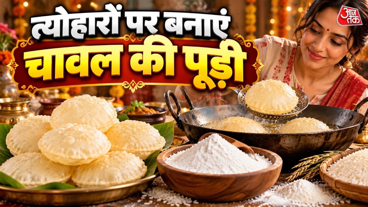 Rice flour pooris offer festive alternative to traditional wheat varieties