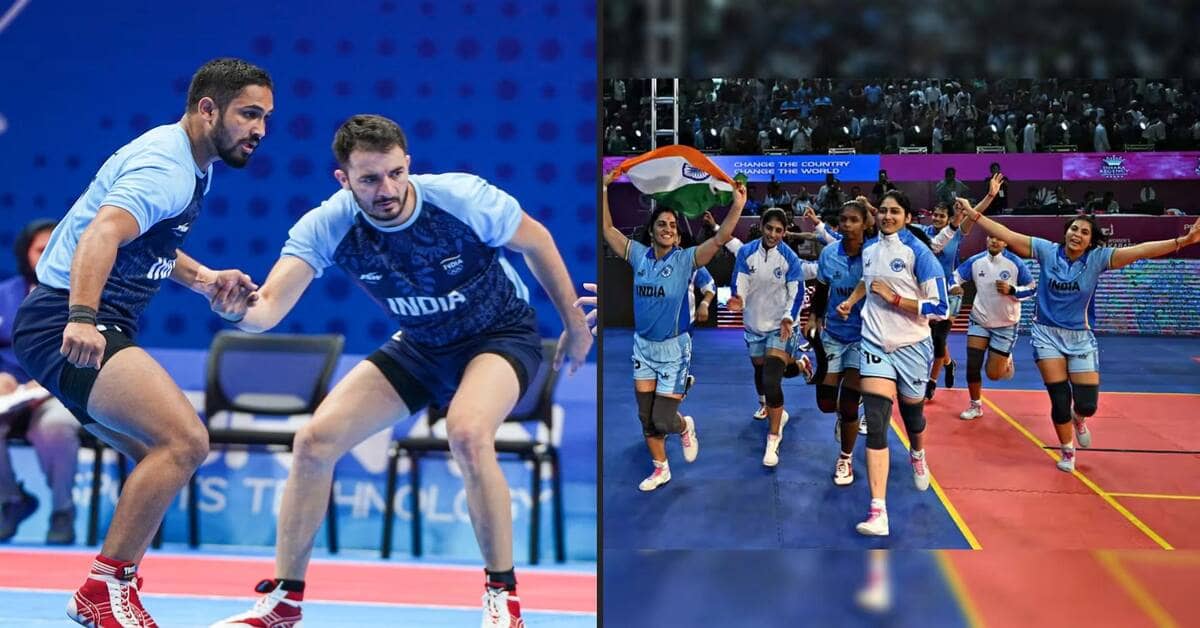 एशियाड 2026: भारतीय कबड्डी टीमें स्वर्ण रक्षा के लिए प्रतिबद्ध