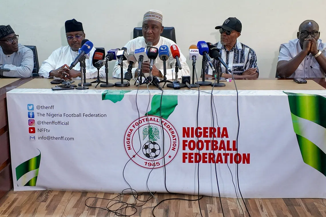 Nigeria Football Federation leadership resigns en masse