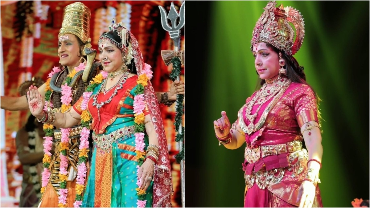 77 वर्षीय हेमा मालिनी ने नवरात्रि बैलेट में देवी दुर्गा का किया अभिनय