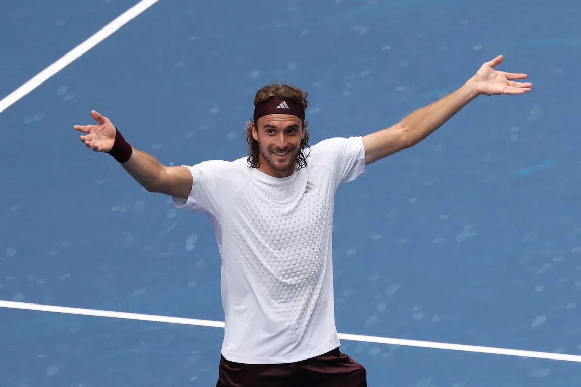 Tsitsipas credits fresh coaching approach after breakthrough U.S. Open win