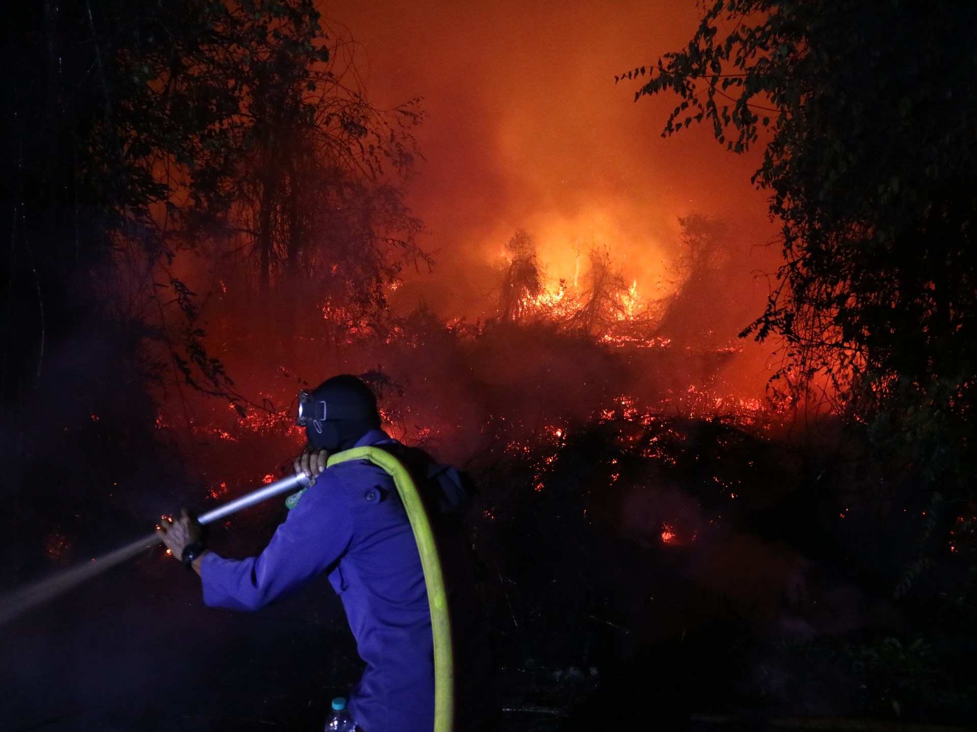 Indonesia mobilizes emergency response as South Sumatra wildfires spread