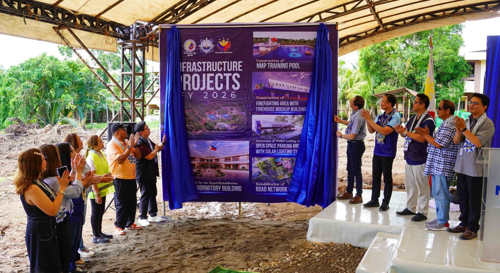 NMP launches P261M upgrade of maritime training hub in Tacloban