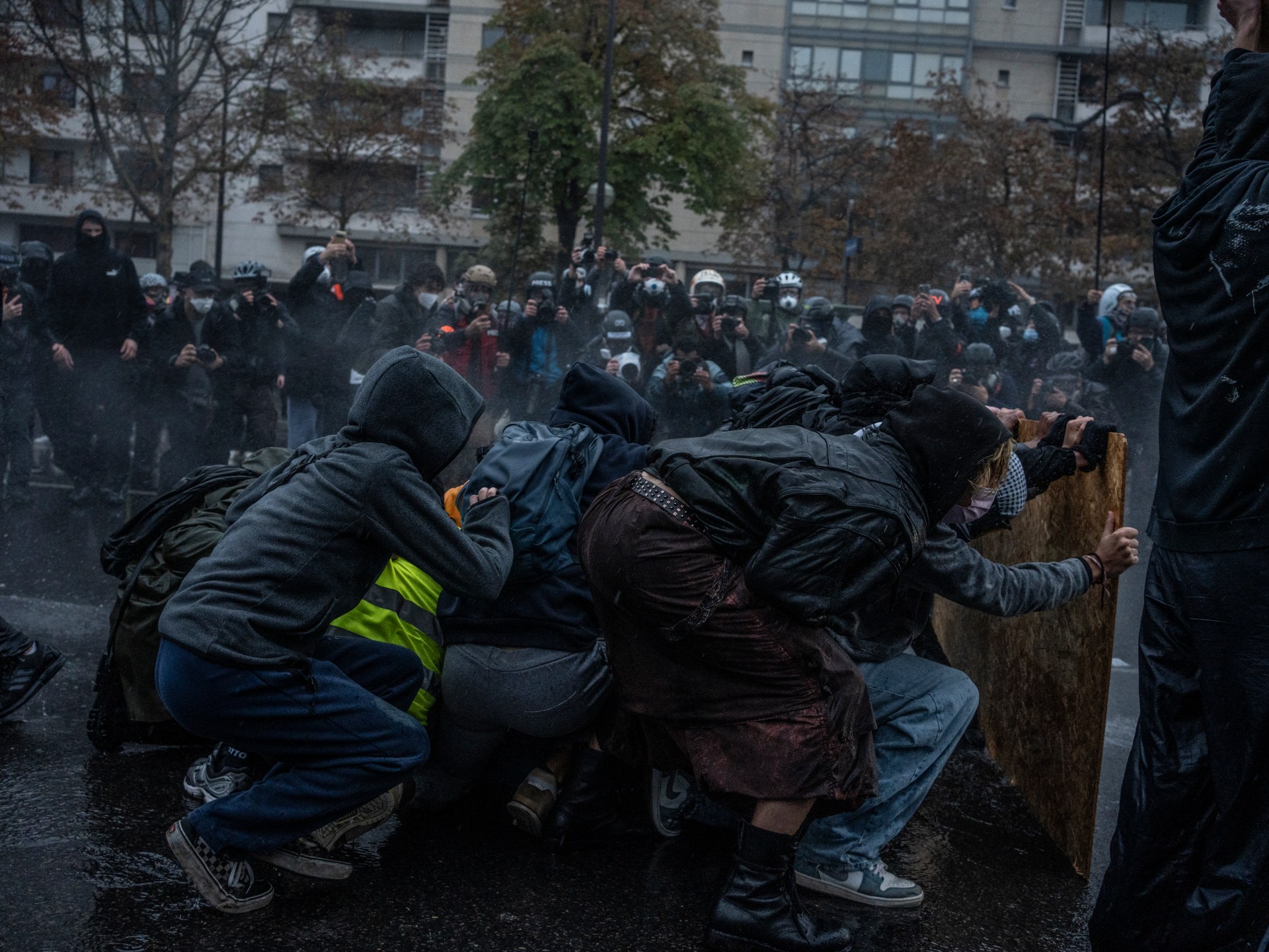 France heightens security as Halloween protests spark disorder concerns