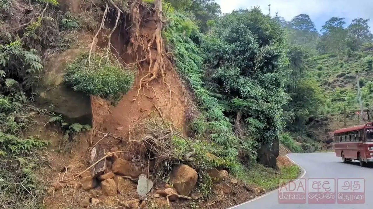 Safety concerns grow over rockfall, tree collapse on Hatton-Colombo highway