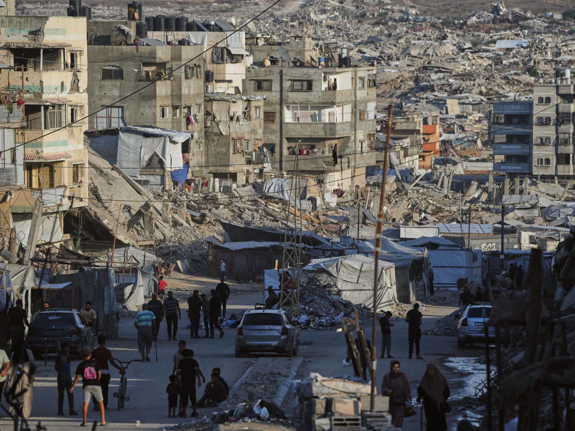 Gaza's infrastructure, economy in ruins after three years of conflict