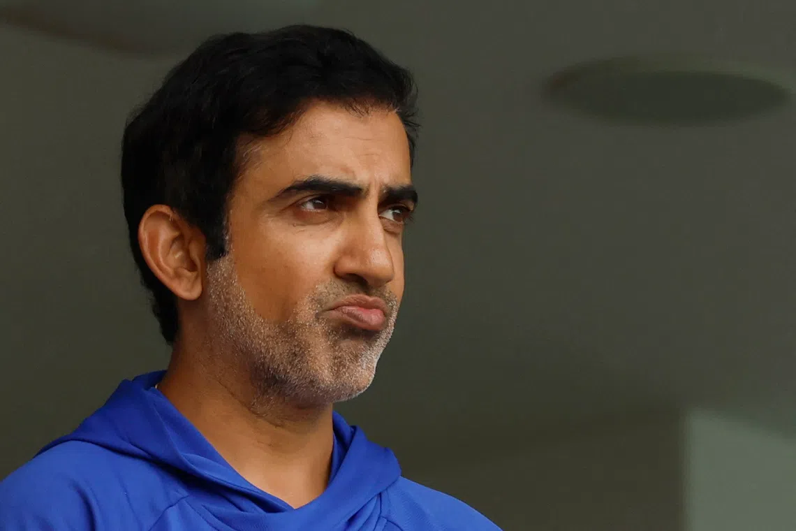 Gambhir criticises pitch conditions after India's record ODI chase