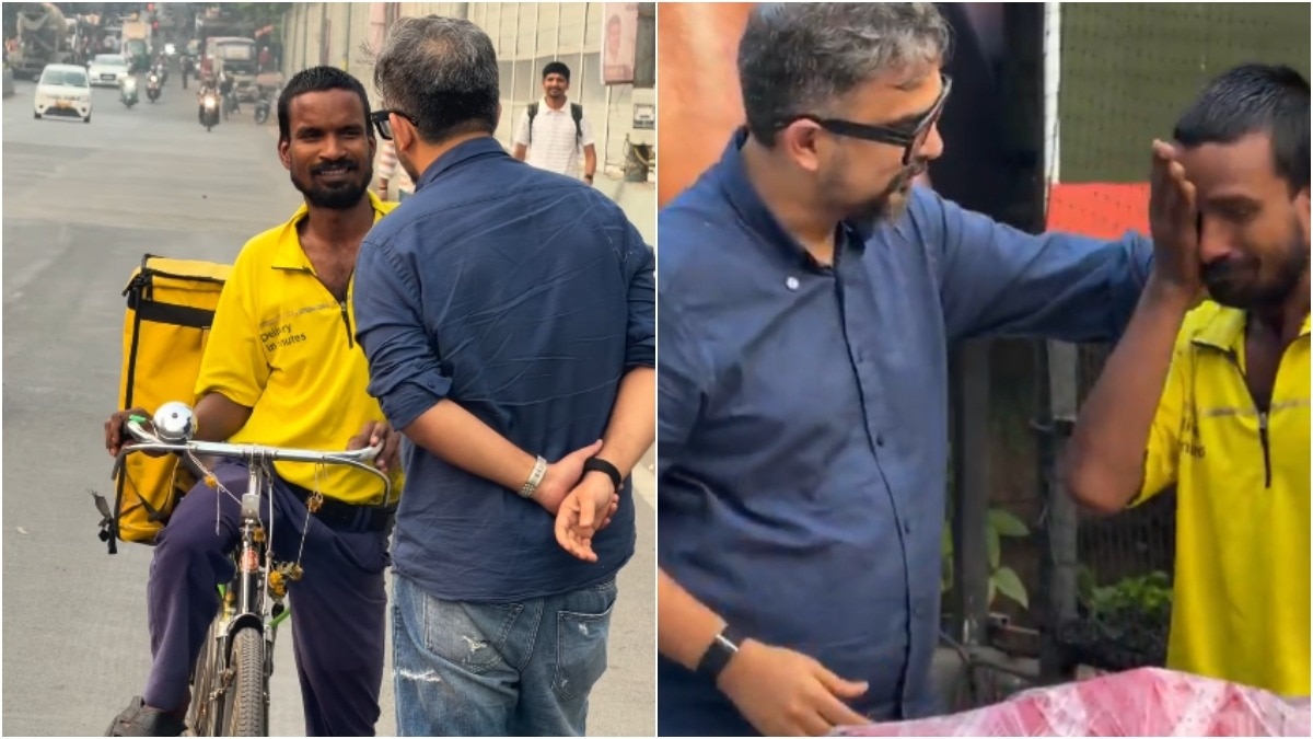 Mumbai resident gifts scooter to Blinkit delivery agent in Ambani's name