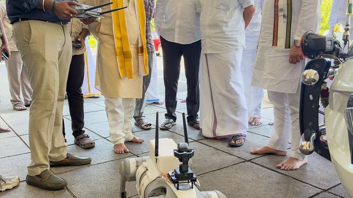 TTD deploys robotic dog to enhance wildlife monitoring and shrine security
