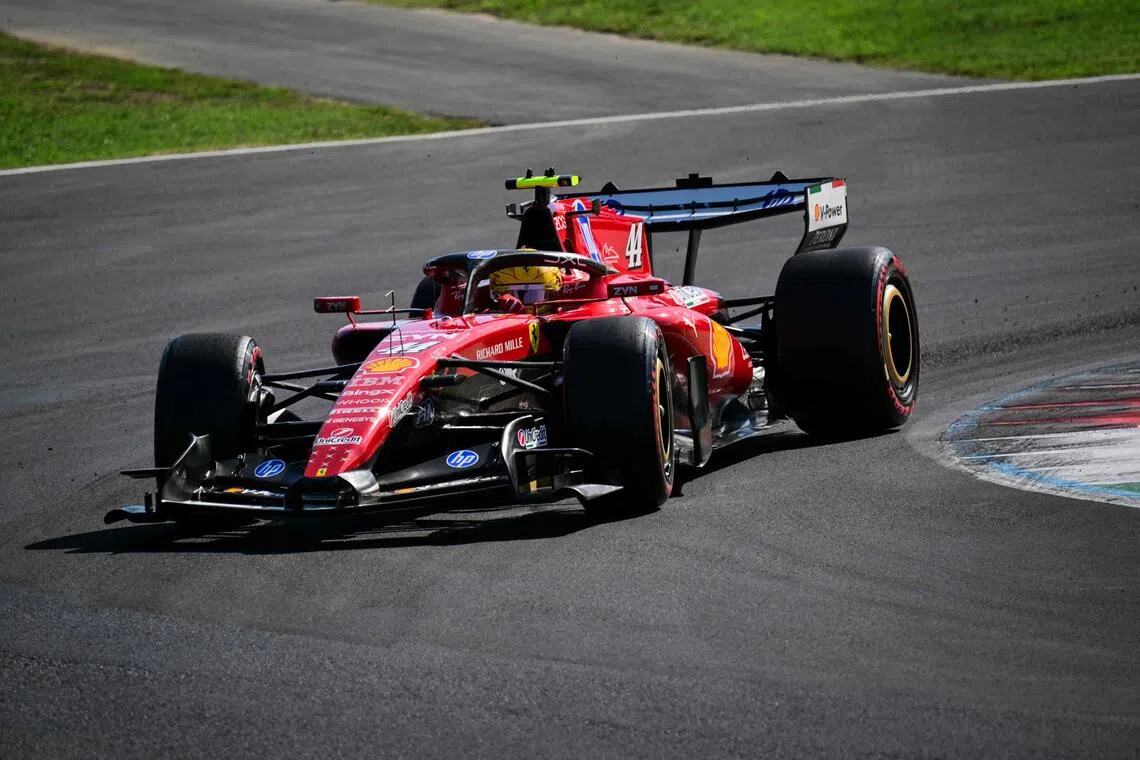 Hamilton concerned by Ferrari's competitive edge ahead of race