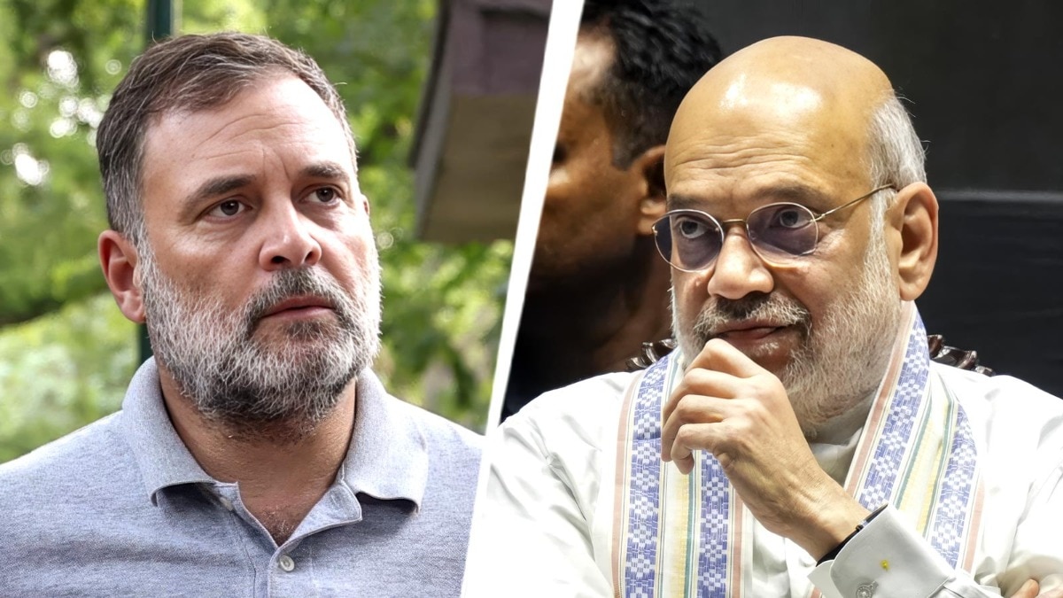 राहुल गांधी SIR के नाम पर घुसपैठियों को बचाना चाहते हैं: अमित शाह