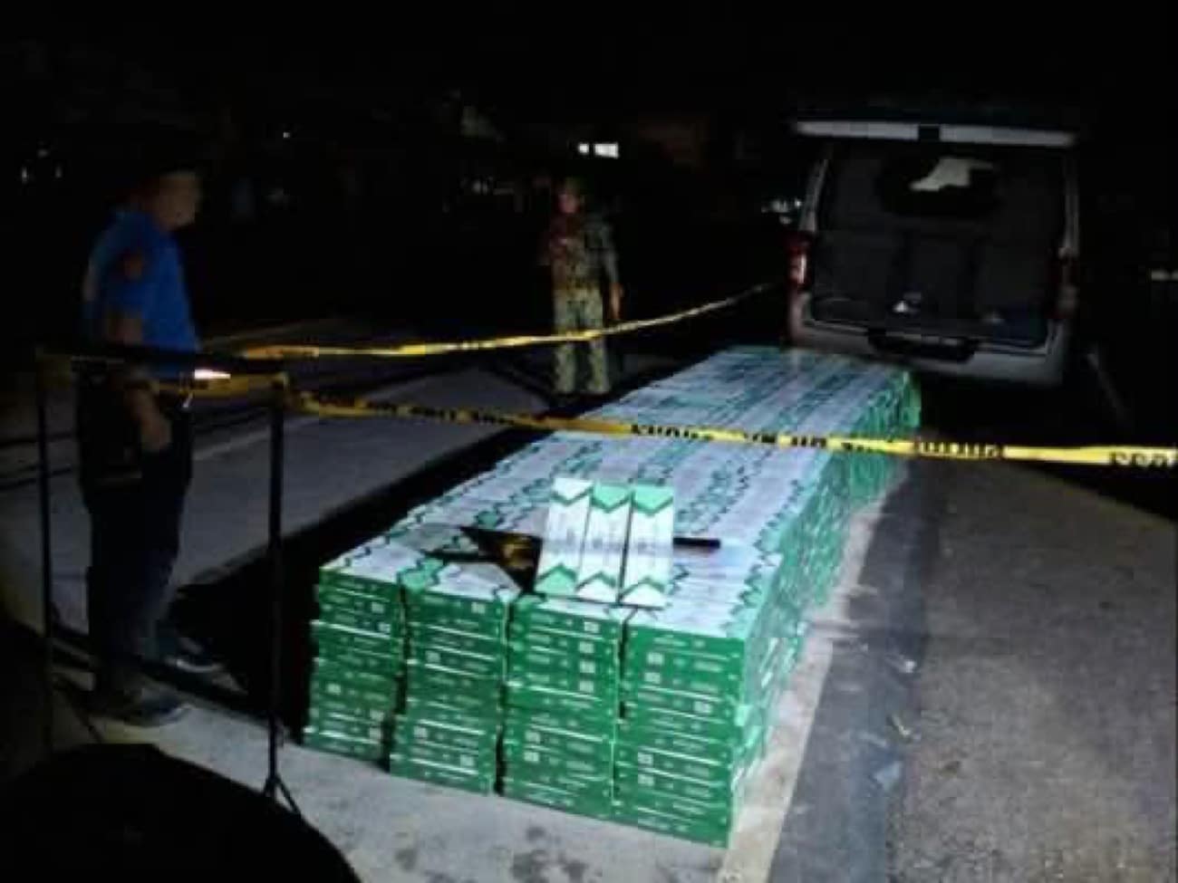 7.1 Milyong Pisong Smuggled Cigarettes, Arestado sa Zamboanga del Norte