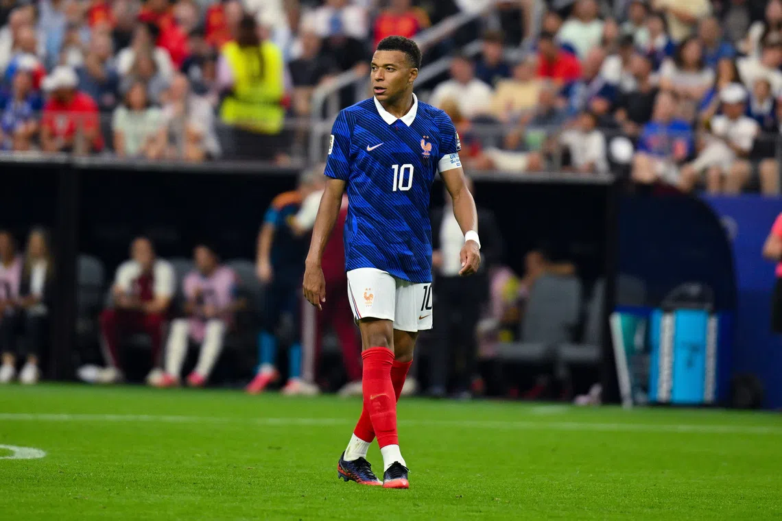 Mbappe sidelined by illness ahead of France's Nations League matches
