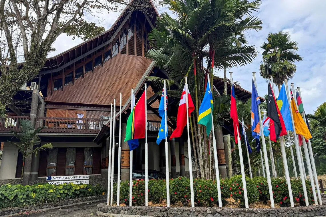 Palau calls for Pacific unity against Chinese missile activities