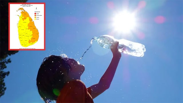 Heat alert issued across multiple Sri Lankan districts