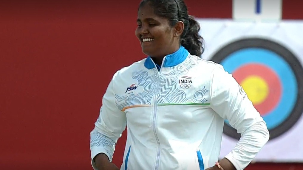 Teen archer Kumkum clinches historic gold at Asian Games