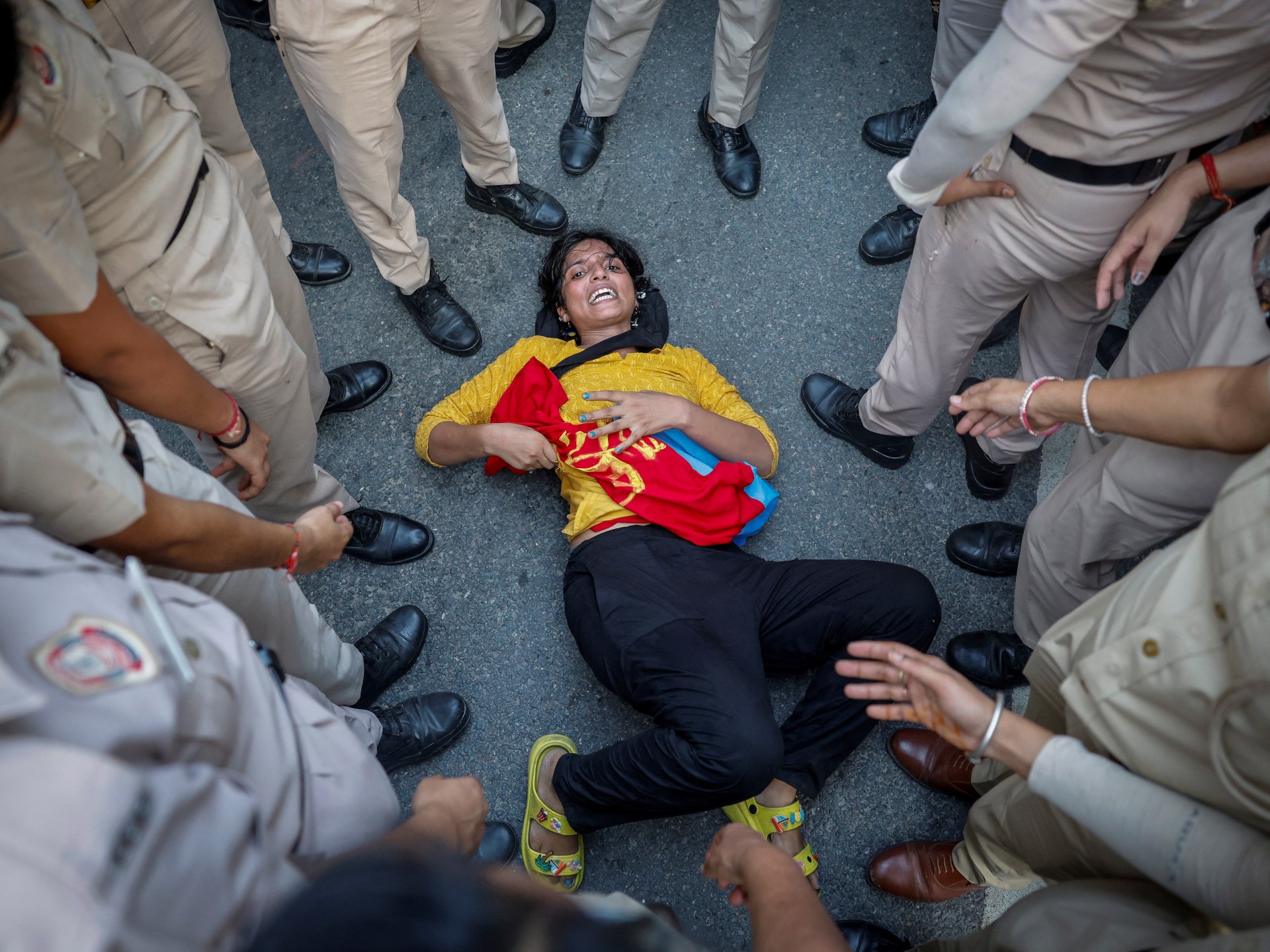 New Delhi faces fresh unrest over election chief as opposition mobilizes