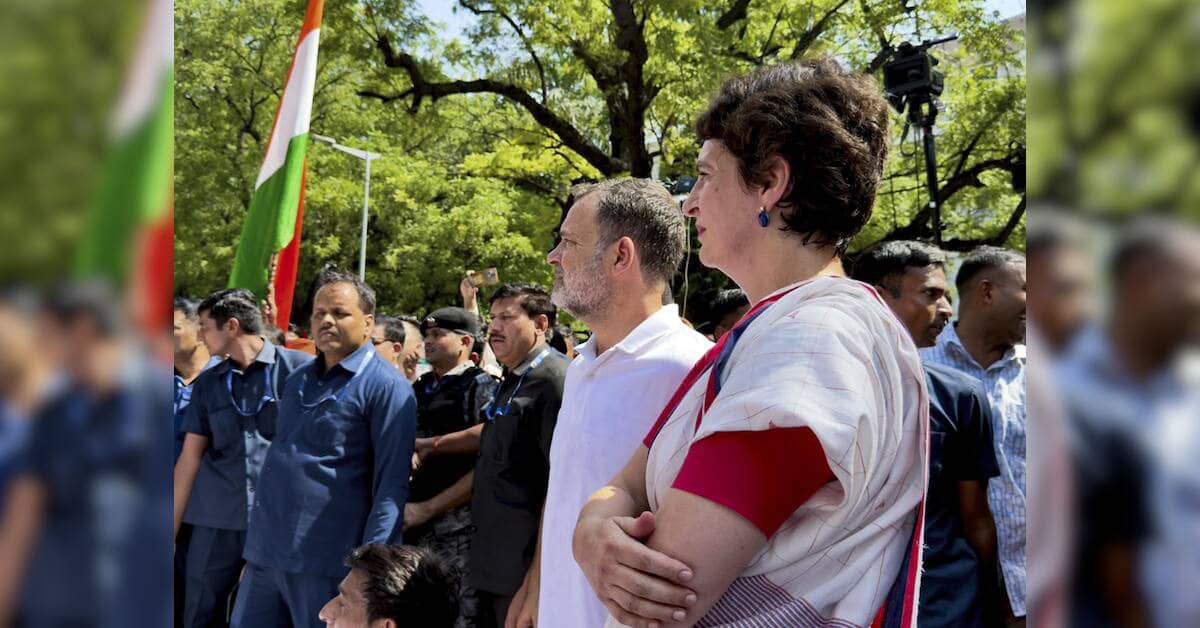 राहुल और प्रियंका के खिलाफ एफआईआर, भारतीय联盟की आपातकालीन बैठक