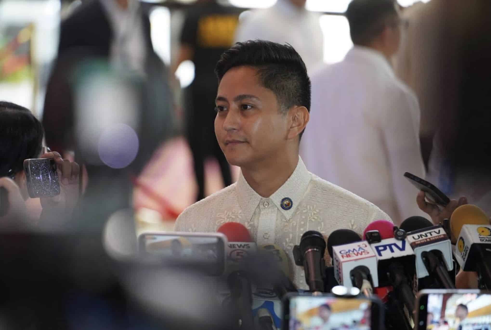 Sandro Marcos elevated to House majority leader role