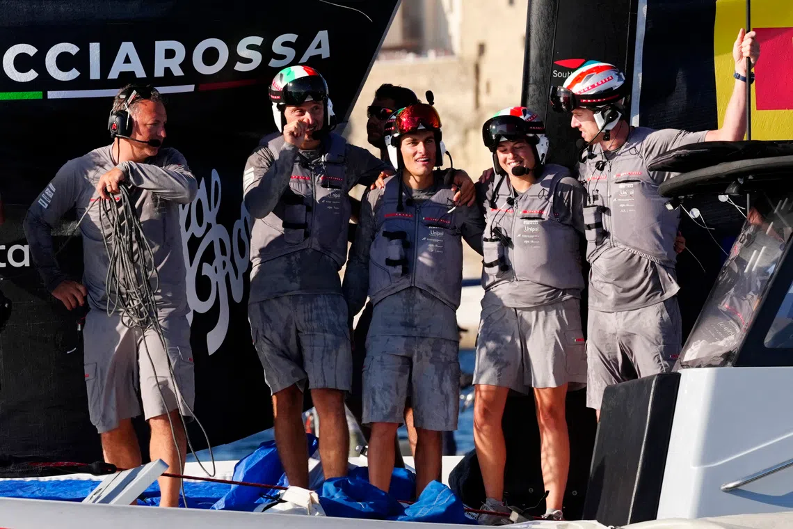 Italy claims prestigious America's Cup warm-up regatta in Naples