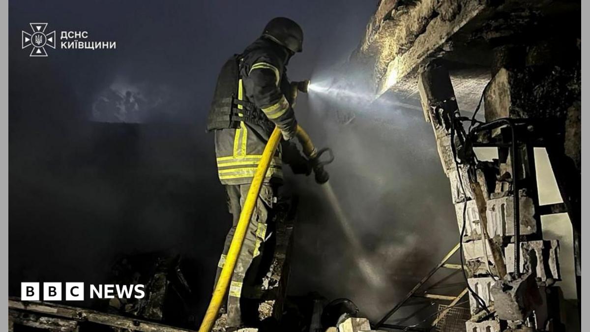 Russia conducts major strike on Ukrainian energy infrastructure