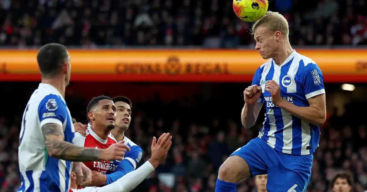 Brighton gulung Arsenal 3-0, tamatkan permulaan sempurna Gunners