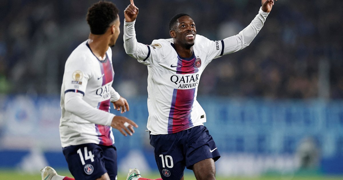 Dembele redemption fires PSG past Strasbourg despite Enrique's lineup gamble