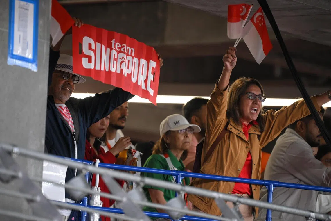 Pereira's parents beam as sprinter claims Southeast Asia Games gold