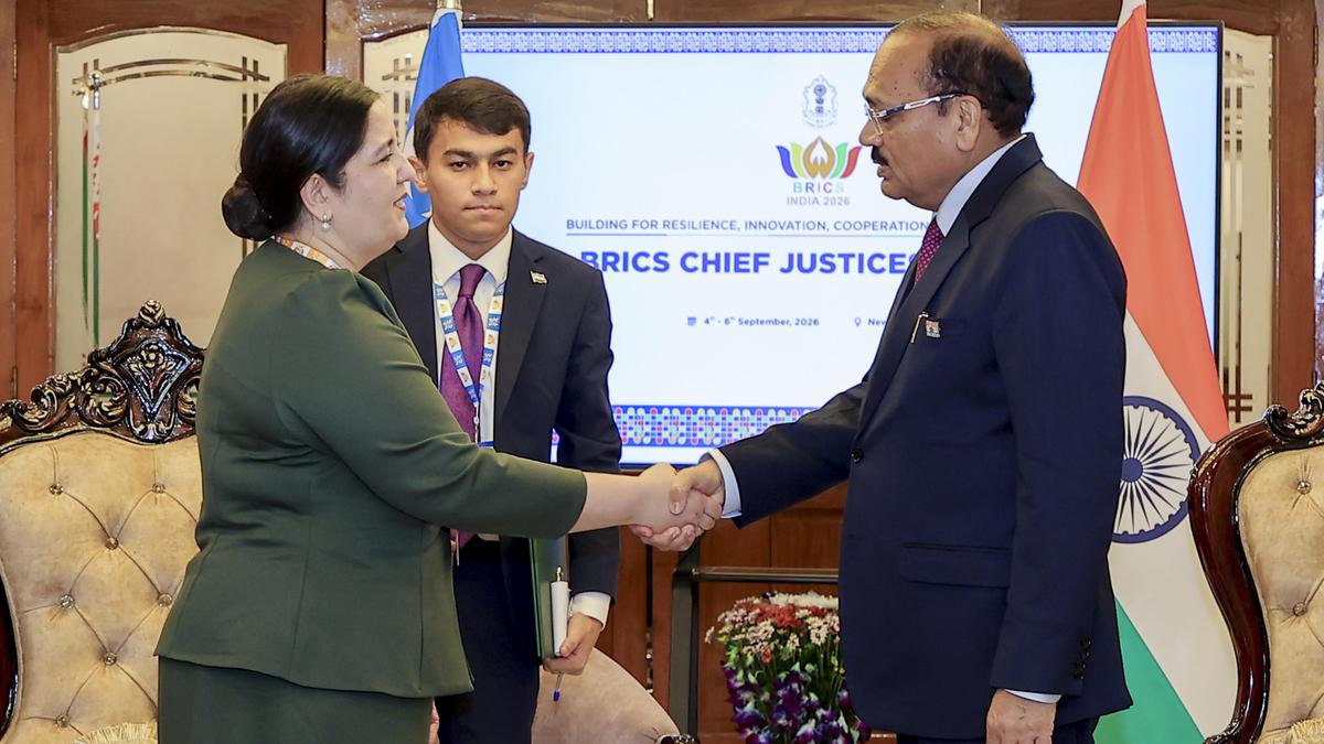 CJI Kant pushes judicial cooperation at BRICS chiefs forum