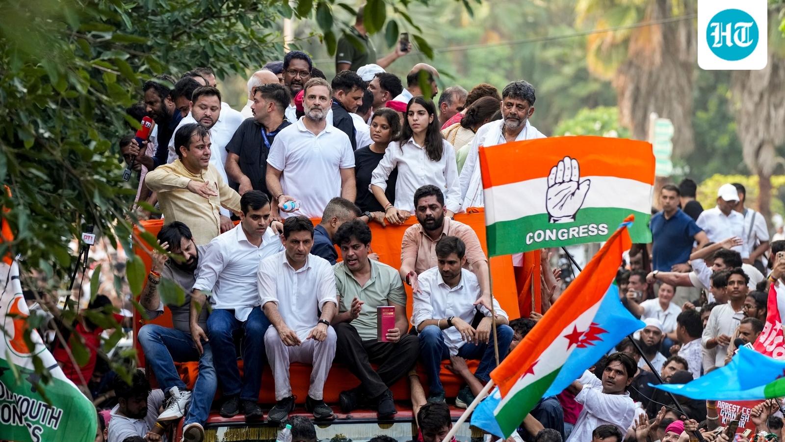 राहुल गांधी ने छात्रों को 'चलो दिल्ली' मार्च में शामिल होने का आह्वान किया