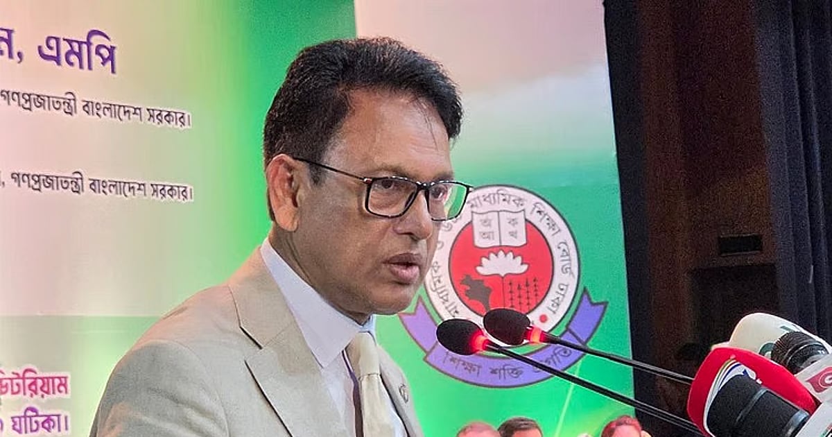 দুটি পর্যন্ত বিষয়ে ফেল করা এসএসসি শিক্ষার্থীরা পুনরায় পরীক্ষা দিতে পারবেন