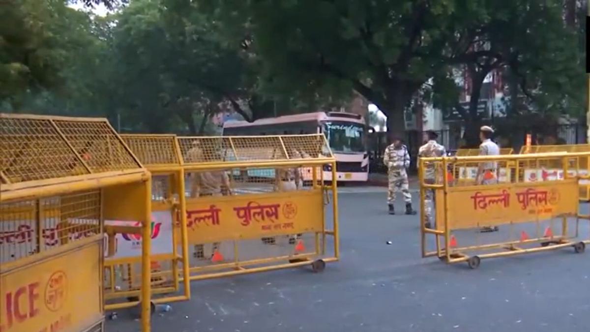 चुनाव आयोग के खिलाफ इंडिया गठबंधन का विरोध मार्च, सुरक्षा बढ़ाई गई