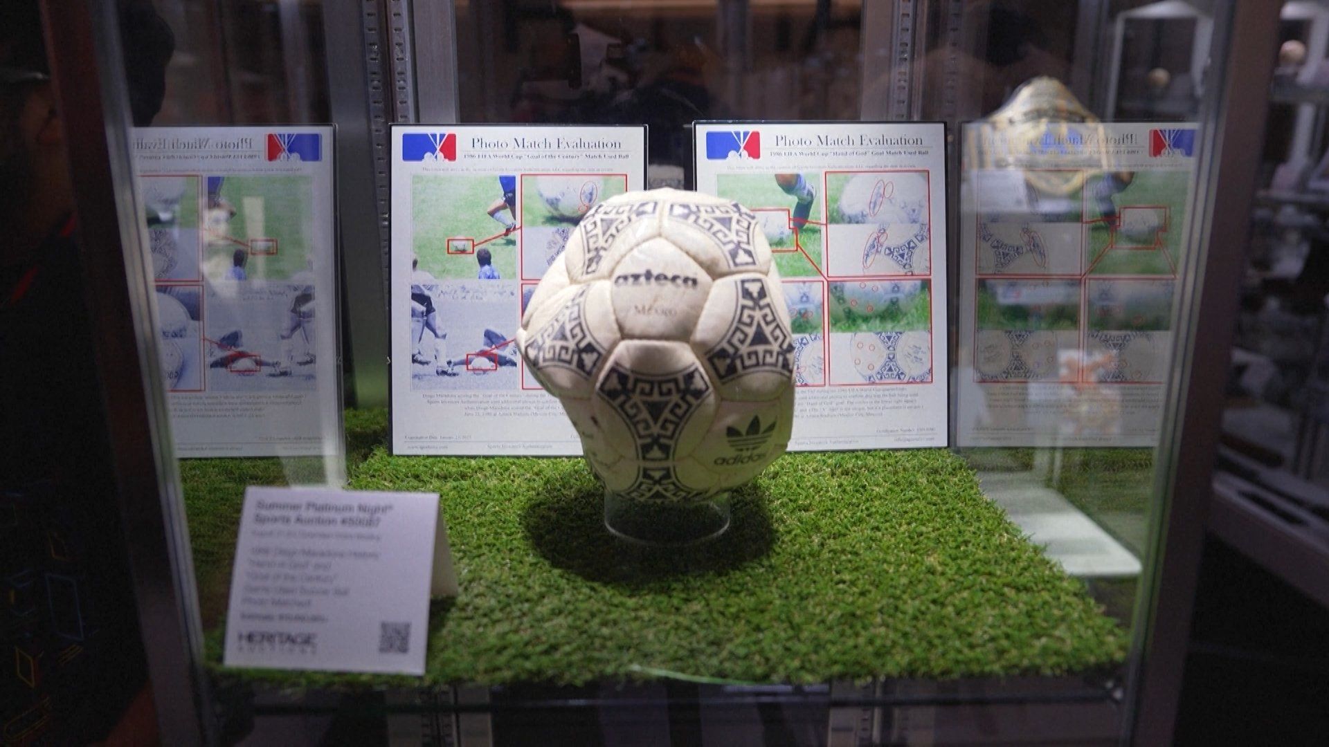Maradona's Infamous 'Hand of God' World Cup Ball Sells for $3.35m