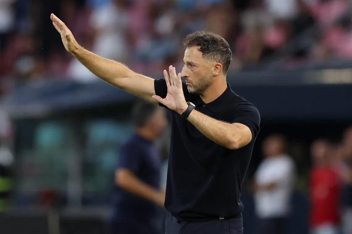 Bologna sacks Tedesco after four matches, names Palladino successor