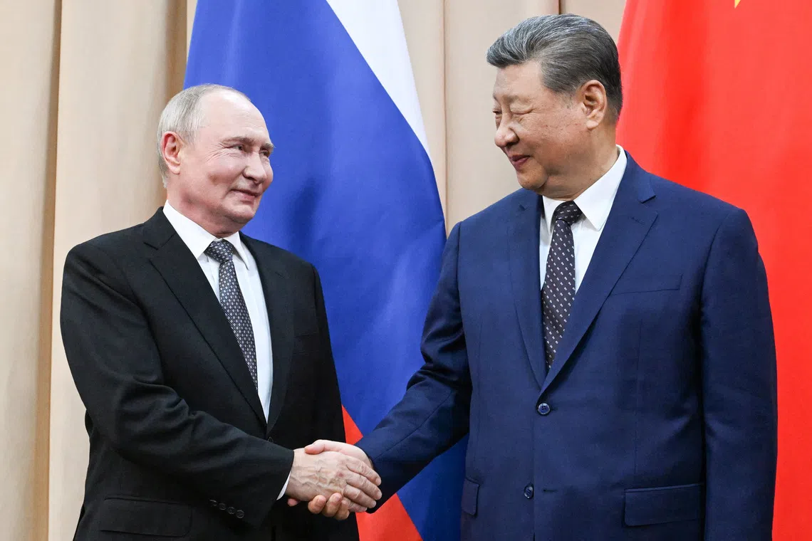 Xi assures Putin China-Russia ties will grow stronger