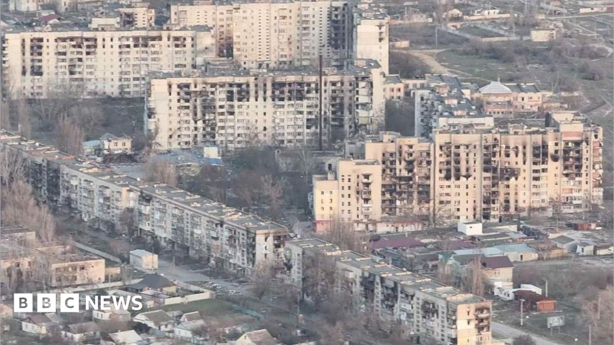 Ukrainian town under Russian control faces severe food and water shortages