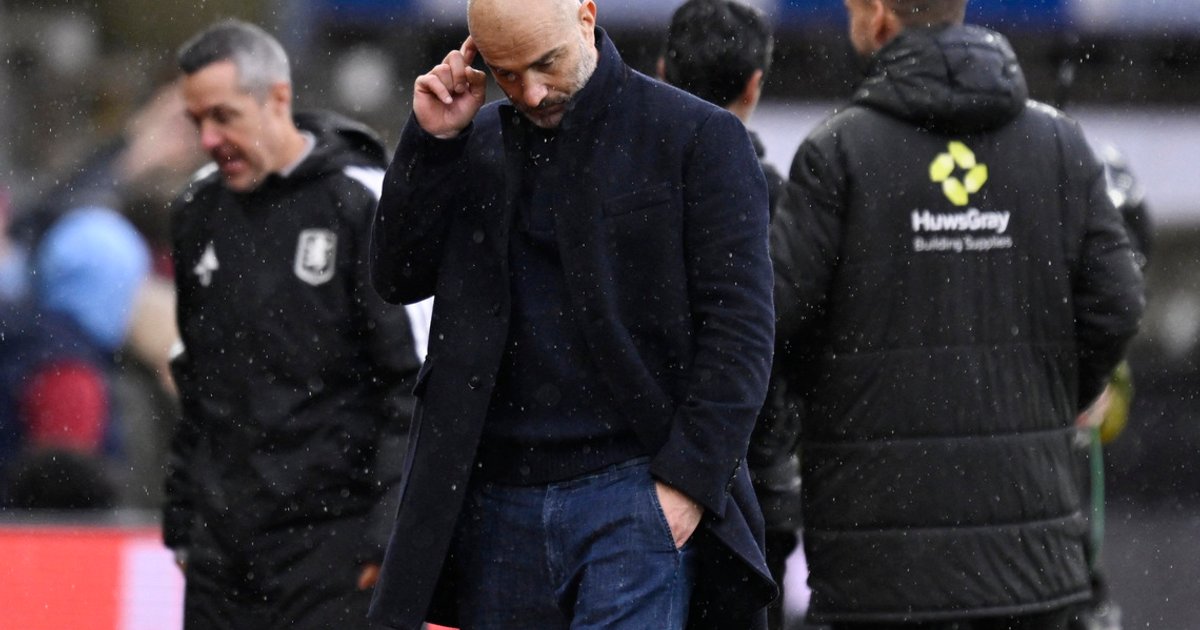 Maresca's City stumble to first league loss against Villa