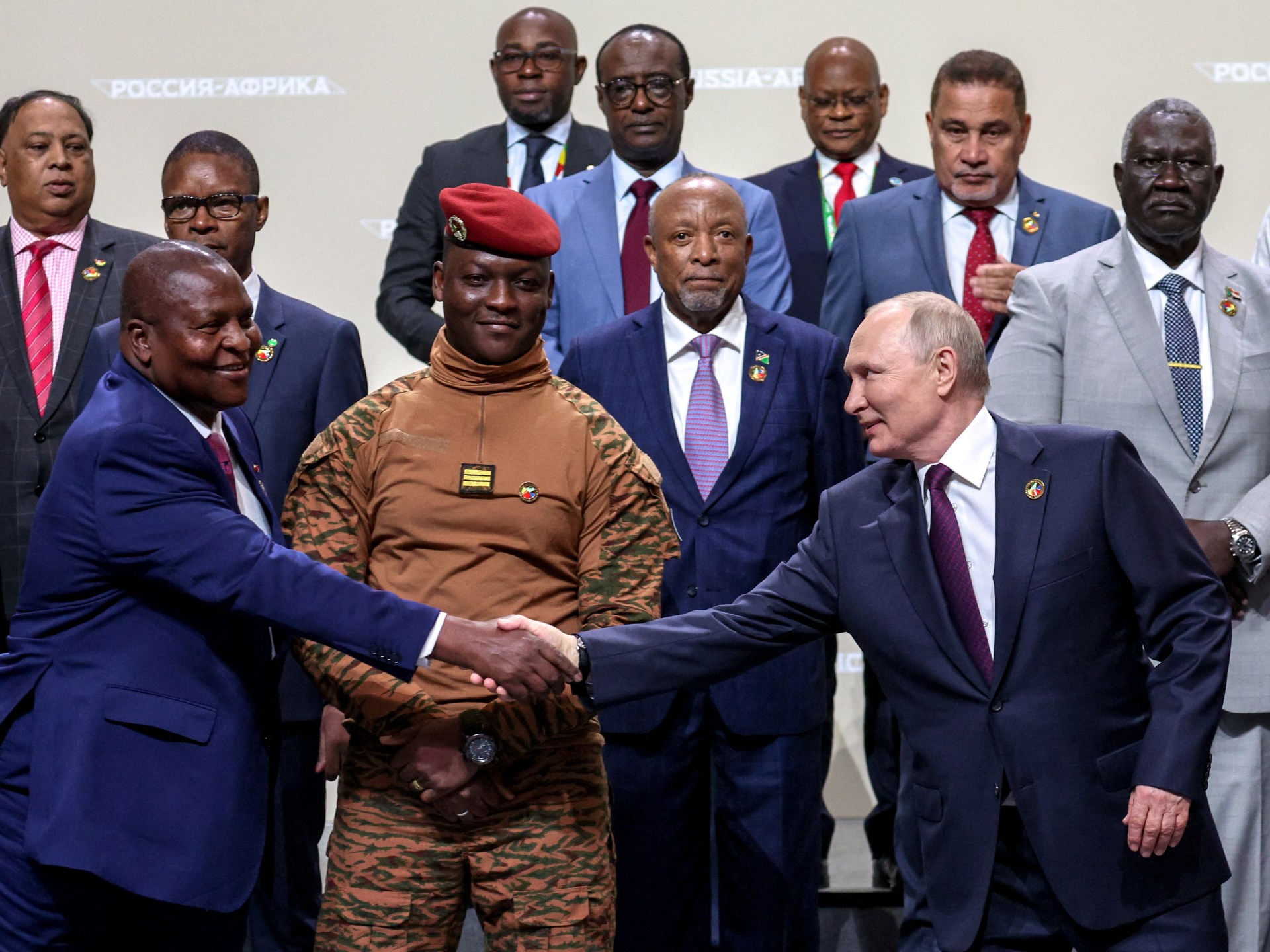 Russia courts African leaders with resource deals, sovereignty concerns