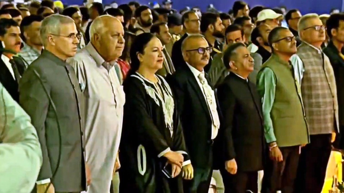 J&K CM Abdullah Reiterates Party's Stance Against Vande Mataram