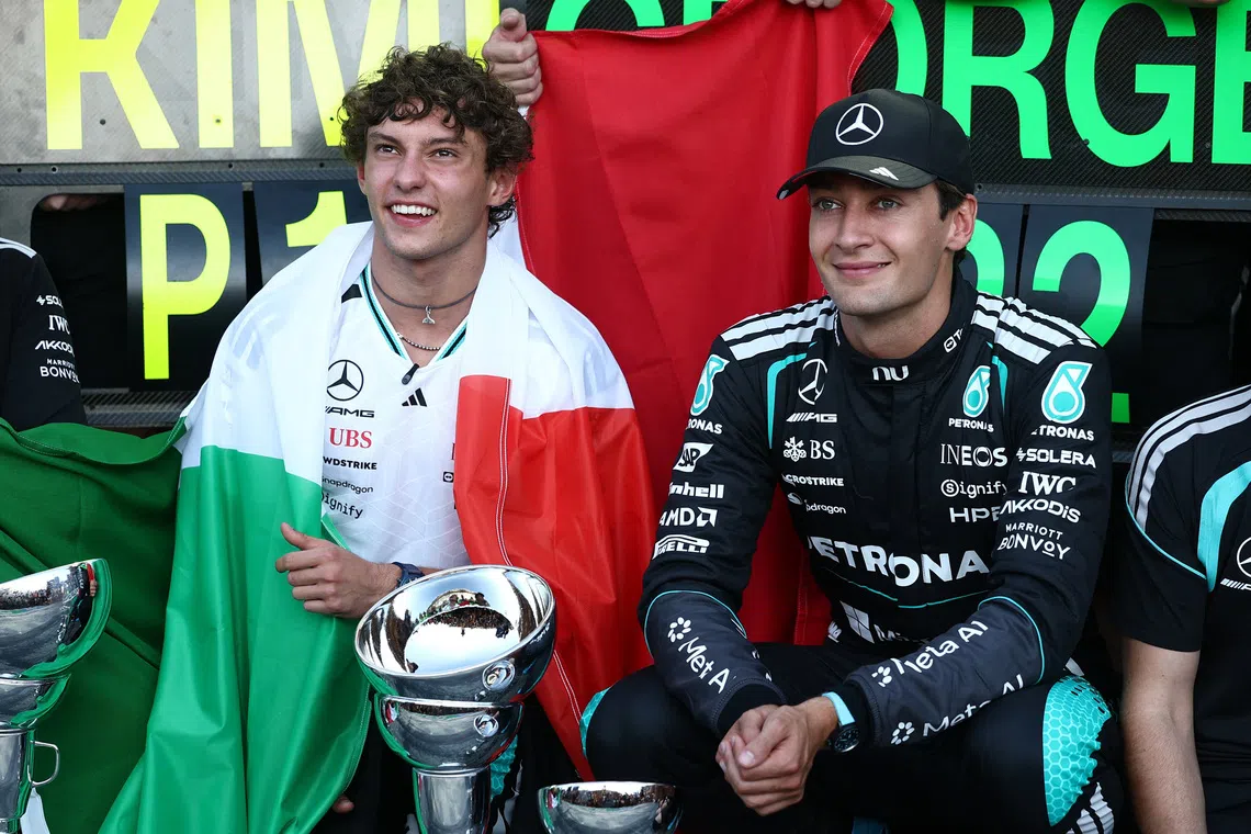 Antonelli deserves championship control after dominant Monza victory, admits Russell