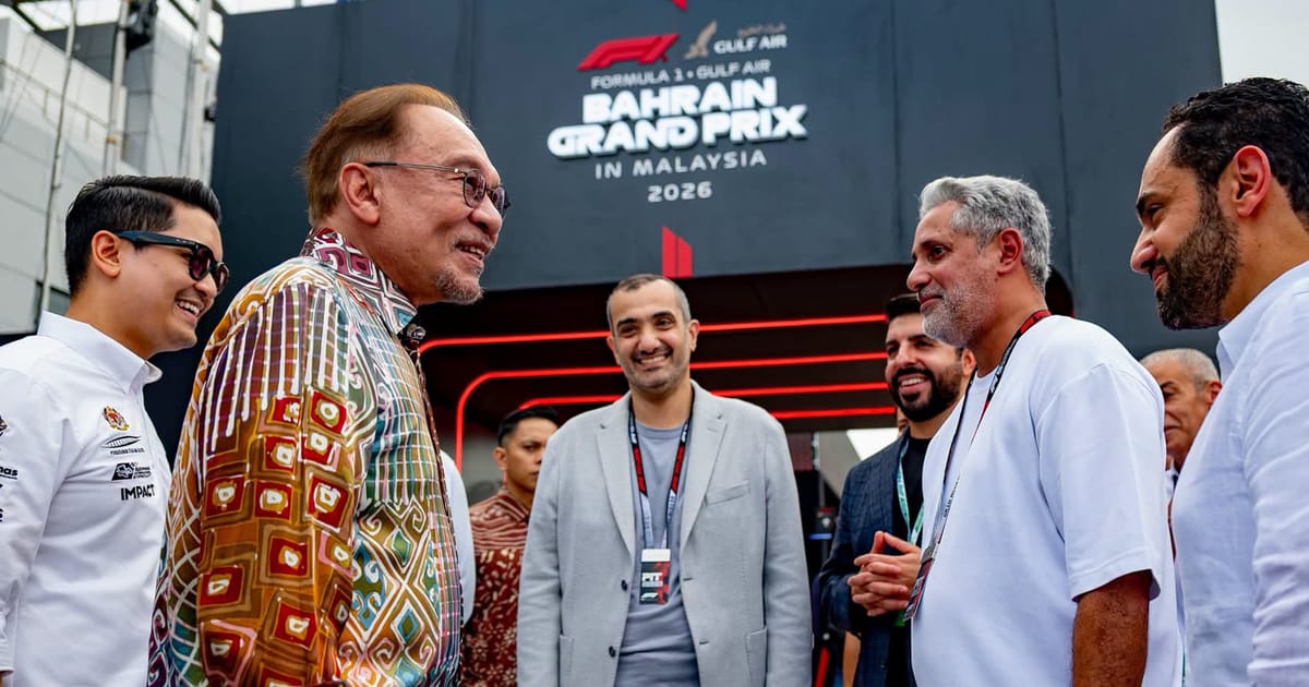 RTM akan siaran langsung Grand Prix Bahrain Formula 1, kata Anwar