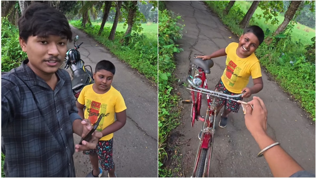 Young boy's roadside assistance restores faith in human kindness